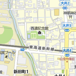 マンガ喫茶ファンタジー 大井店 大垣市 漫画喫茶 インターネットカフェ の地図 地図マピオン