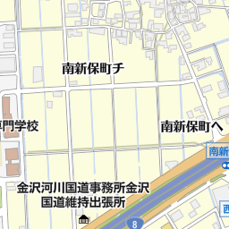 アプレシオ 金沢駅西店 金沢市 漫画喫茶 インターネットカフェ の地図 地図マピオン