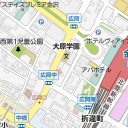 金沢駅 金沢市 駅 の地図 地図マピオン 金沢駅 金沢市 駅 の地図 地図マピオン