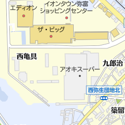 ぱーま屋さん弥富店 弥富市 美容院 美容室 床屋 の地図 地図マピオン