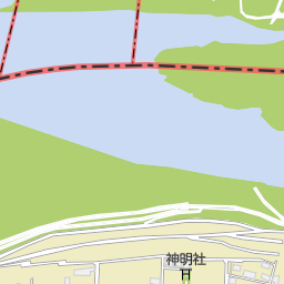 新木曽川大橋 羽島郡笠松町 橋 トンネル の地図 地図マピオン