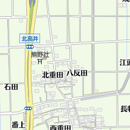 西尾張中央道 一宮市 道路名 の地図 地図マピオン 西尾張中央道 一宮市 道路名 の地図 地図マピオン