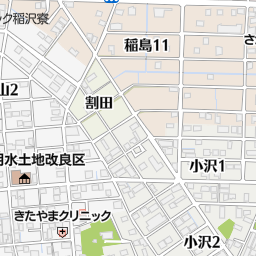 ネイルサロン ノーチェ 稲沢市 美容院 美容室 床屋 の地図 地図マピオン