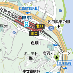 鳥羽水族館 鳥羽市 水族館 の地図 地図マピオン