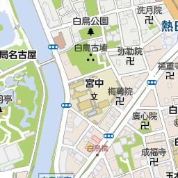 熱田神宮 名古屋市熱田区 神社 寺院 仏閣 の地図 地図マピオン
