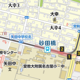 砂田橋駅 愛知県名古屋市東区 周辺の駐車場 コインパーキング一覧 マピオン電話帳