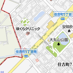 デンソー安城荘 安城市 マンション 団地 の地図 地図マピオン