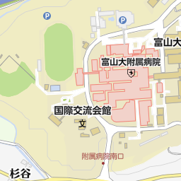 富山大学 杉谷キャンパス 富山市 大学 大学院 の地図 地図マピオン