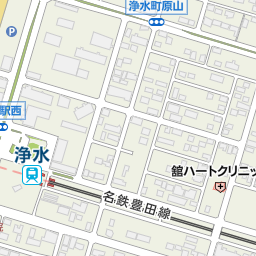 浄水駅 豊田市 駅 の地図 地図マピオン