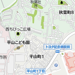 トヨタ自動車株式会社 本社 本社工場 豊田市 輸送機械器具 の地図 地図マピオン