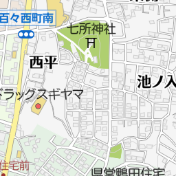 岡崎市立 百々保育園（岡崎市/幼稚園・保育園）の地図｜地図マピオン