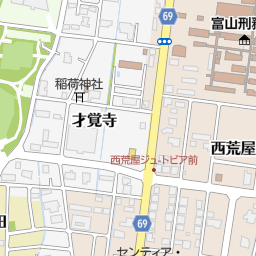 ホテルマリブ 富山市 ラブホテル の地図 地図マピオン