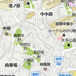 ミヤタ美容室 田原市 美容院 美容室 床屋 の地図 地図マピオン