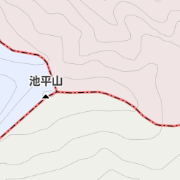 池平山 中新川郡上市町 山 の地図 地図マピオン