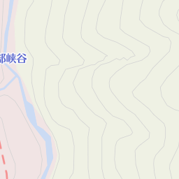 黒部峡谷 黒部市 史跡 名勝 の地図 地図マピオン