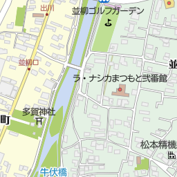 南松本駅 松本市 駅 の地図 地図マピオン