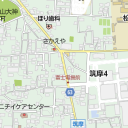 トヨタカローラ南信筑摩店 松本市 バイクショップ 自動車ディーラー の地図 地図マピオン
