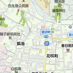 善光寺 長野市 神社 寺院 仏閣 の地図 地図マピオン