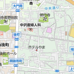 快活ｃｌｕｂ 長野昭和通り店 長野市 漫画喫茶 インターネットカフェ の地図 地図マピオン