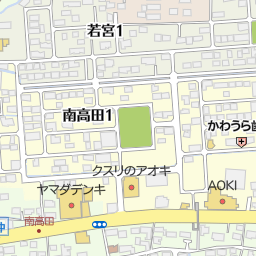 快活club長野高田店 長野市 漫画喫茶 インターネットカフェ の地図 地図マピオン