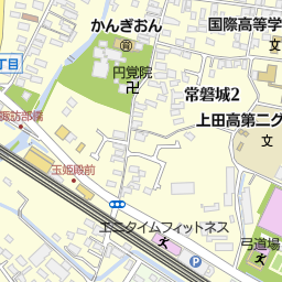 たちばな上田店 上田市 化粧品 ジュエリー ファッション小物 の地図 地図マピオン