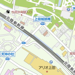 ｔｏｈｏシネマズ上田 上田市 映画館 の地図 地図マピオン