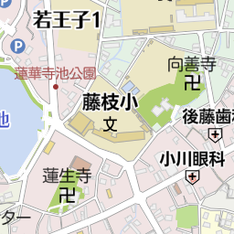 蓮華寺池公園（藤枝市/公園・緑地）の地図｜地図マピオン
