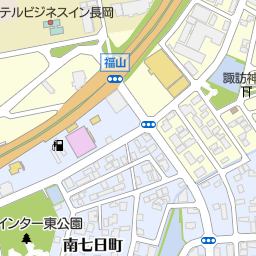 株式会社新潟三越伊勢丹 長岡店 長岡市 デパート 百貨店 の地図 地図マピオン