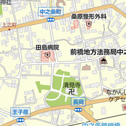 けんもち医院 吾妻郡中之条町 病院 の地図 地図マピオン けんもち医院 吾妻郡中之条町 病院 の地図 地図マピオン