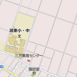 新潟市 潟東サルビア サッカー場 新潟市西蒲区 陸上競技場 サッカー場 フットサルコート の地図 地図マピオン