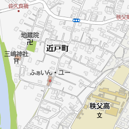 西武秩父駅 秩父市 駅 の地図 地図マピオン