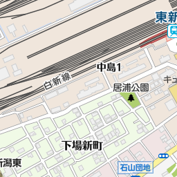 東新潟駅 新潟市東区 駅 の地図 地図マピオン