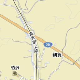 東武竹沢駅 比企郡小川町 駅 の地図 地図マピオン