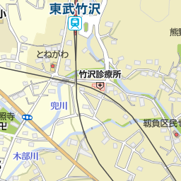 東武竹沢駅 比企郡小川町 駅 の地図 地図マピオン
