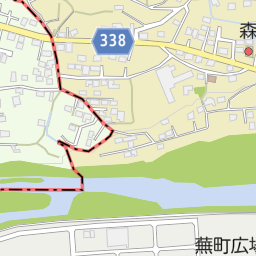 群馬県みどり市大間々町大間々の地図(36.42542763999466