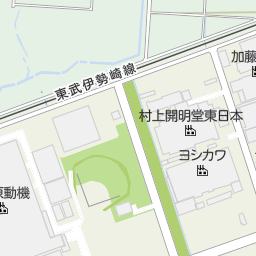 モメンティブ パフォーマンス マテリアルズ ジャパン 合同会社 太田事業所 太田市 化学 ゴム プラスチック の地図 地図マピオン