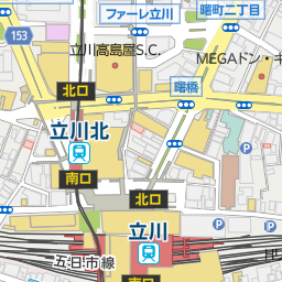 西国立駅 立川市 駅 の地図 地図マピオン