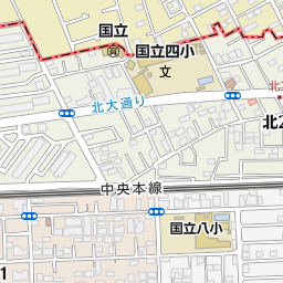 マクドナルド国立店 国立市 ファーストフード の地図 地図マピオン