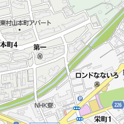 理容 侍 東村山市 美容院 美容室 床屋 の地図 地図マピオン