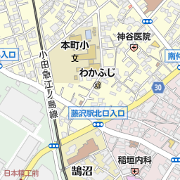 藤沢駅 藤沢市 駅 の地図 地図マピオン