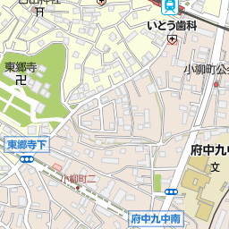 武蔵野台駅 府中市 駅 の地図 地図マピオン