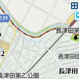 田奈駅（横浜市青葉区/駅）の地図｜地図マピオン