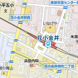 松井理容室 小平市 美容院 美容室 床屋 の地図 地図マピオン
