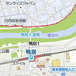 鴨居駅 横浜市緑区 駅 の地図 地図マピオン