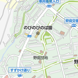 すずかけ通り 横浜市港南区 道路名 の地図 地図マピオン