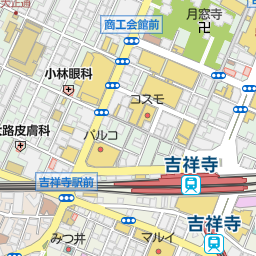 吉祥寺駅 武蔵野市 駅 の地図 地図マピオン