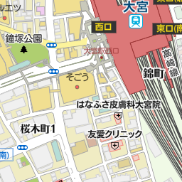 大宮駅 埼玉県さいたま市大宮区 周辺の美容院 美容室 床屋一覧 マピオン電話帳