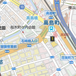 桜木町駅 横浜市中区 駅 の地図 地図マピオン