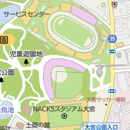 大宮競輪場 さいたま市大宮区 競馬 競輪 競艇 オートレース の地図 地図マピオン