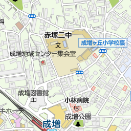 地下鉄成増駅 板橋区 駅 の地図 地図マピオン